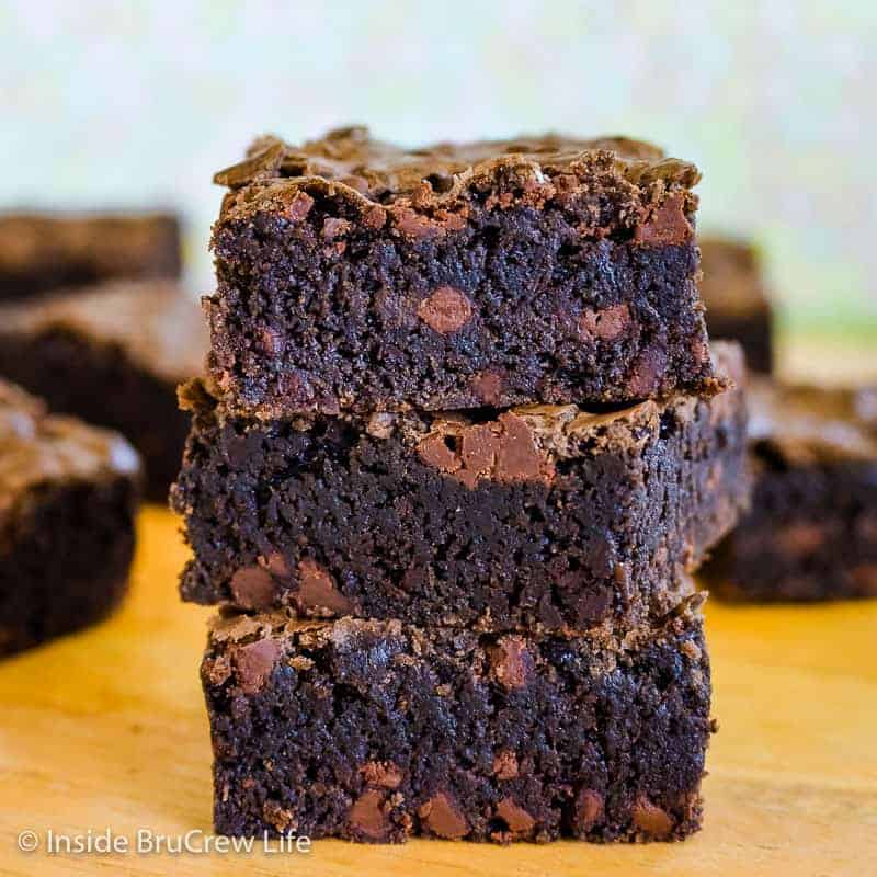 Resepi Brownies Moist - Really moist and fudgy, with a ...