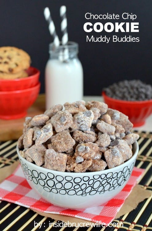 Chocolate Chip Cookie Muddy Buddies