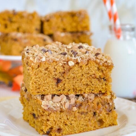 Brown Butter Pumpkin Streusel Coffee Cake