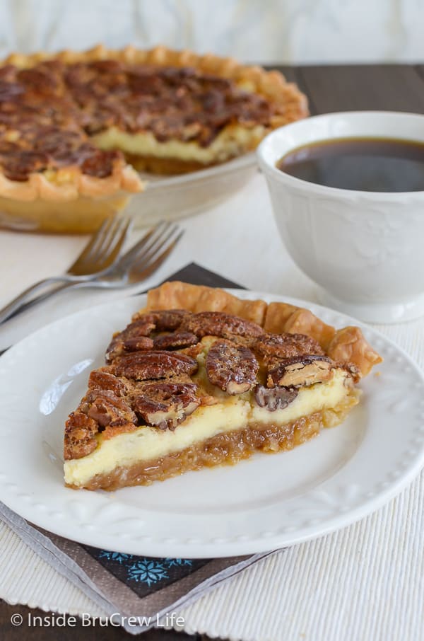 Best Pecan Cheesecake Pie Recipe - Inside BruCrew Life