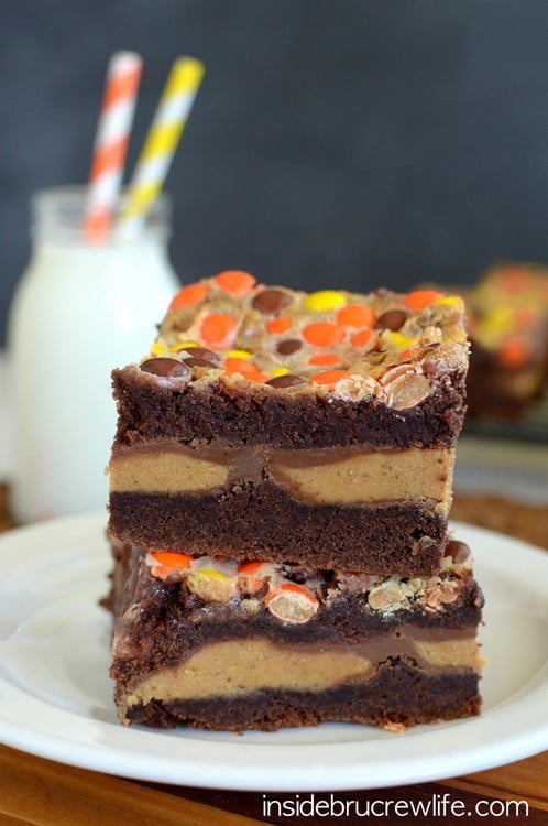  Reese's candies turn these cake bars into a peanut butter lover's dream dessert