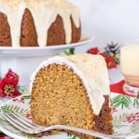 Eggnog Bundt Cake