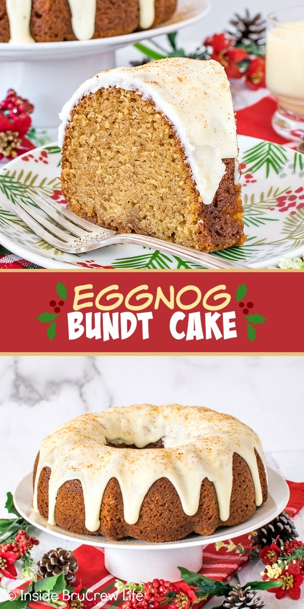 Eggnog Bundt Cake