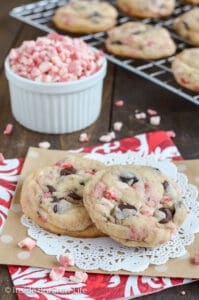 Peppermint Oreo Crunch Cookies - Inside BruCrew Life