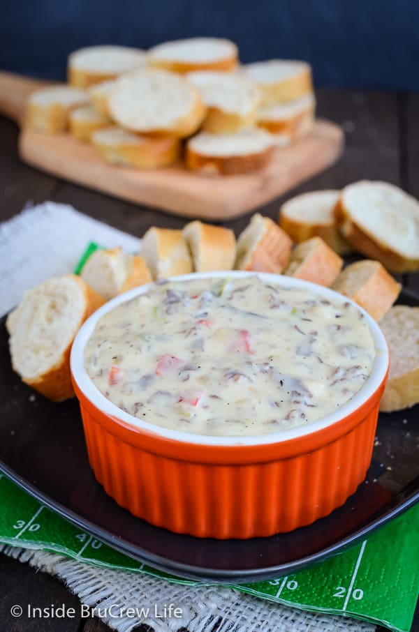 Philly Cheese Steak Queso Dip