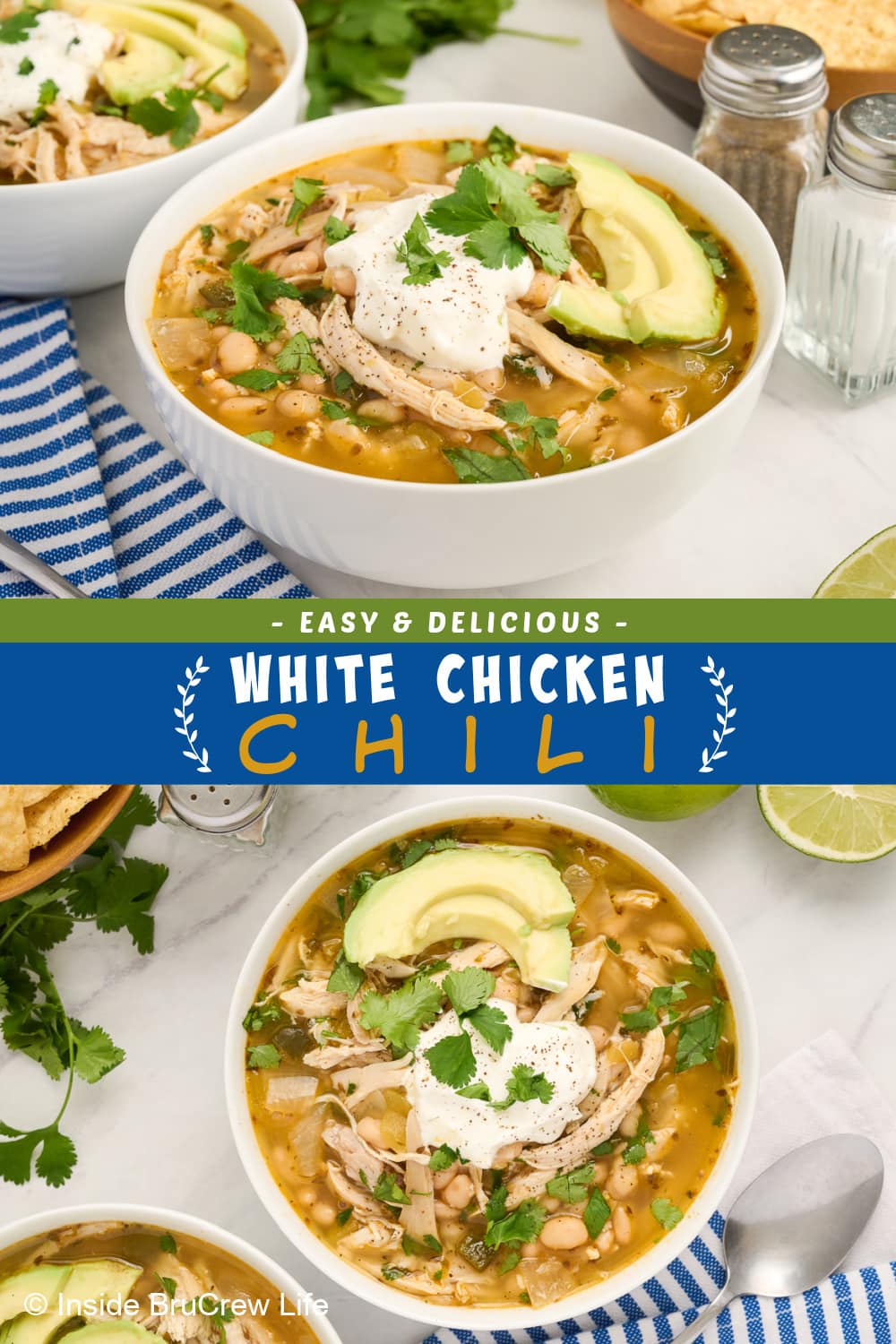 White Chicken Chili Soup - Inside BruCrew Life