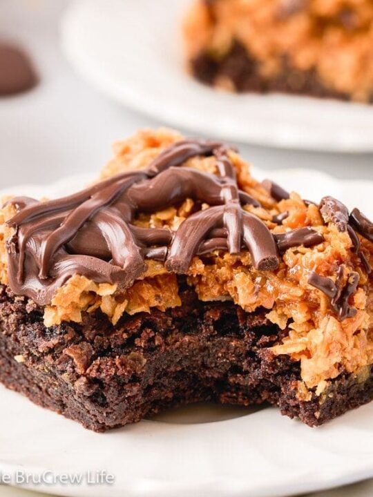 Coconut brownies deals