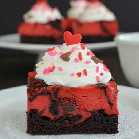 Red Velvet Cheesecake Brownies