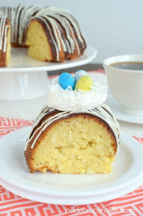 Coconut Cream Bundt Cake