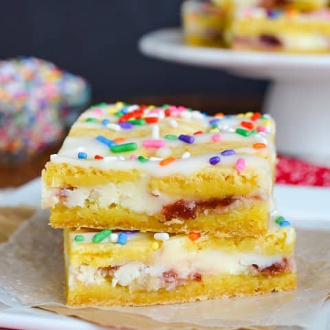 Strawberry Cheesecake Lemon Bars