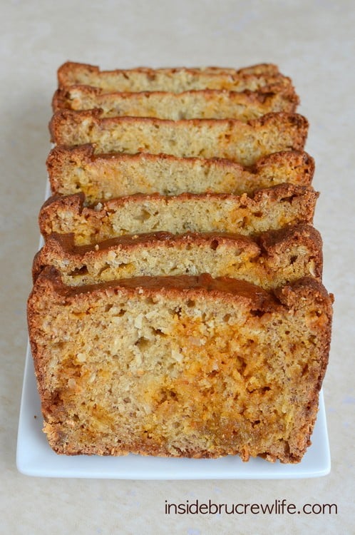 Coconut Butterscotch Banana Bread - coconut and butterscotch adds a fun twist to the classic banana bread