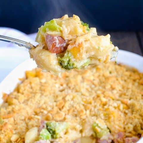 Ham and Broccoli Pasta Bake