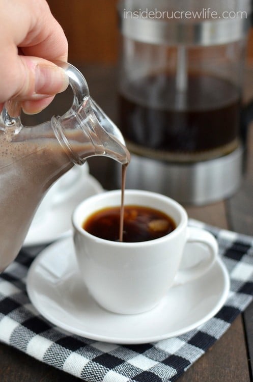 salted caramel mocha coffee creamer recipe