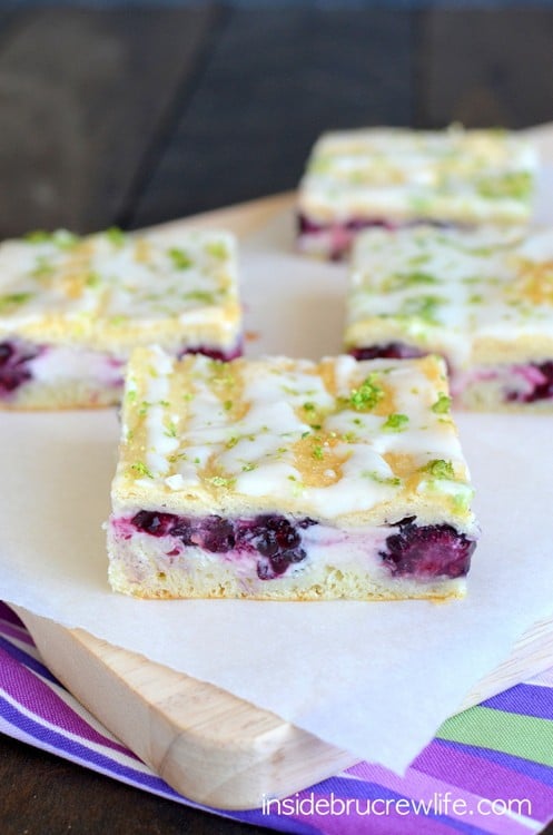 Blackberry and lime flavors make this cheesecake danish absolutely delicious and perfect for any brunch!