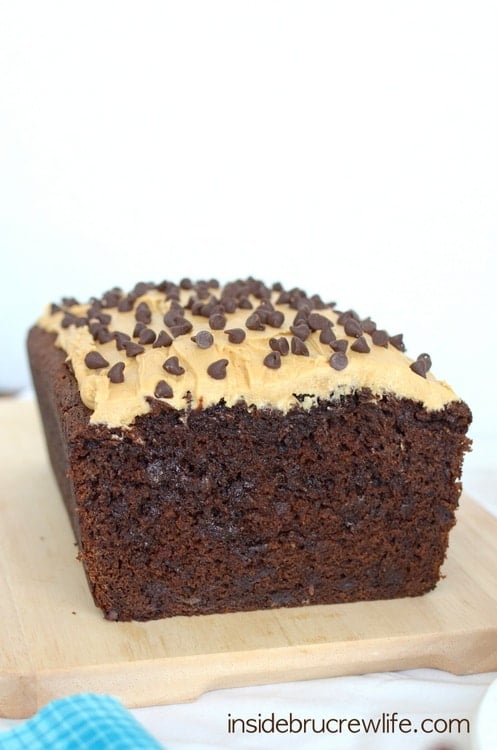 Chocolate Mocha Chip Banana Bread - this chocolate banana bread has a delicious mocha twist.  It will disappear in a day!