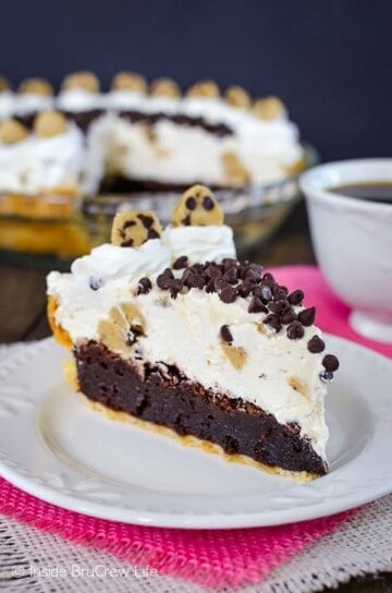 Cookie Dough Cheesecake Brownie Pie