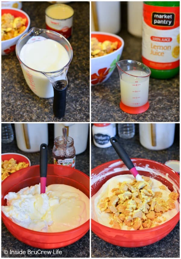 How to make Lemon Oreo Strawberry Swirl Ice Cream