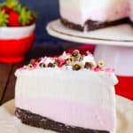 Neapolitan Brownie Ice Cream Cake Neapolitan Brownie Ice Cream Cake