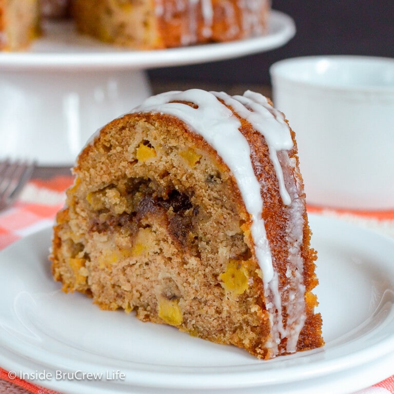 Chocolate Zucchini Bundt Cake - Inside BruCrew Life