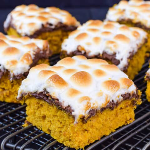 Pumpkin S’mores Bars