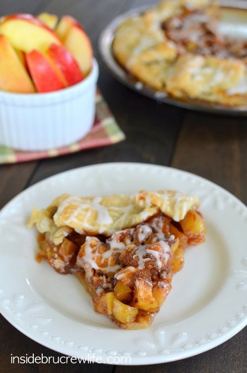 Add this Butterfinger Apple Tart to your must bake list right away! This is one awesome dessert recipe!