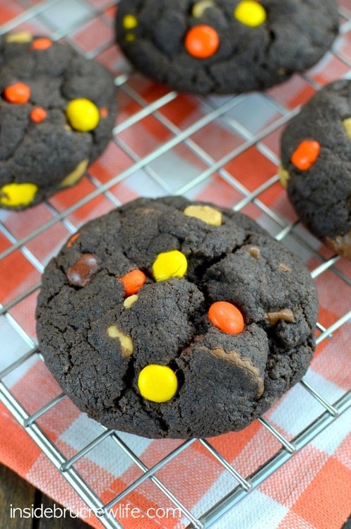 Chocolate Reese's Cookies 