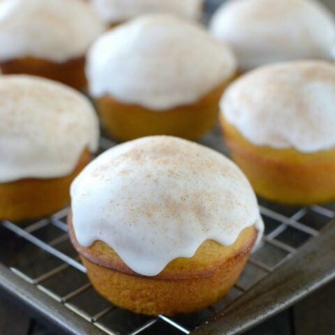 Cinnabon Pumpkin Muffins