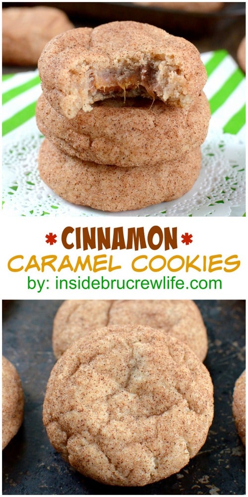 Cinnamon Caramel Cookies