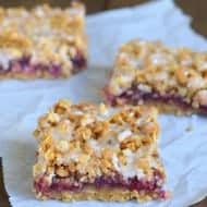 Brown Butter Blackberry Crumble Bars