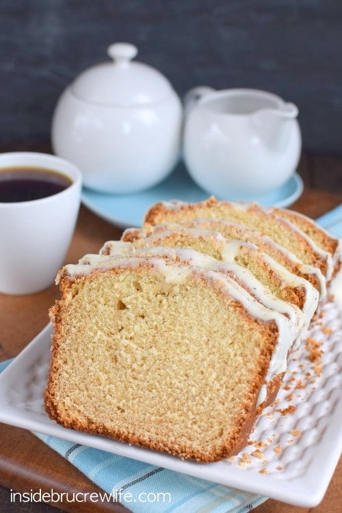 Two times the eggnog makes this frosted bread an awesome holiday breakfast or snack choice