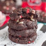 Chocolate Peppermint Crunch Cookies