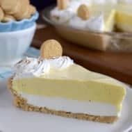 Eggnog Cheesecake Pie