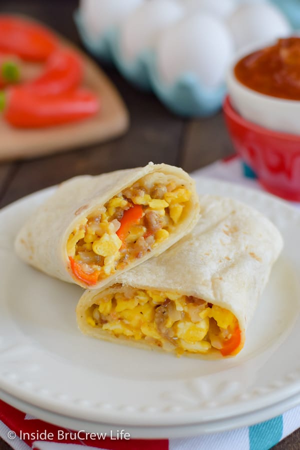 Minute Breakfast Burrito Recipe