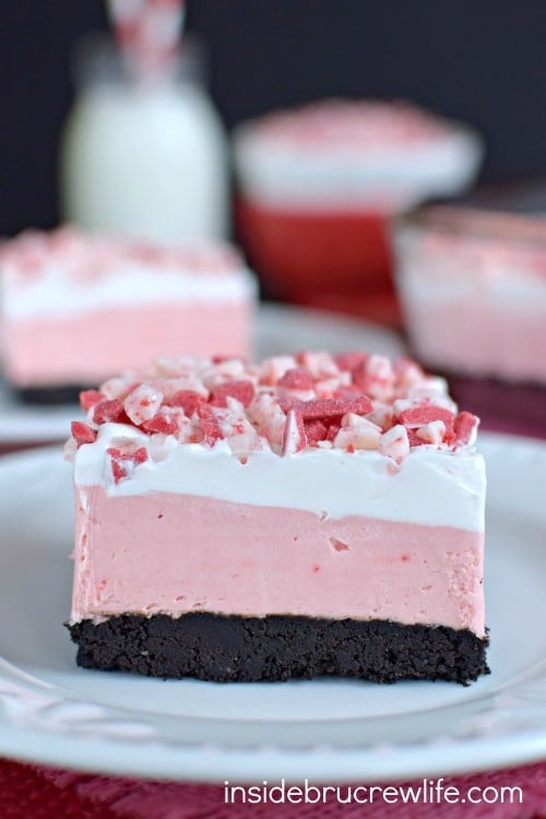 Peppermint desserts