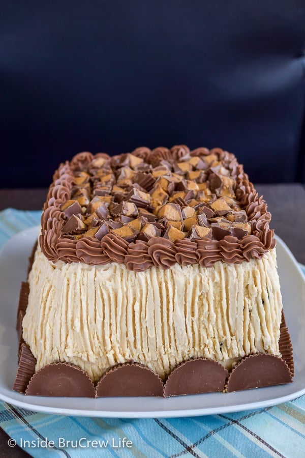 Best Reese's Chocolate Peanut Butter Cake Recipe Inside