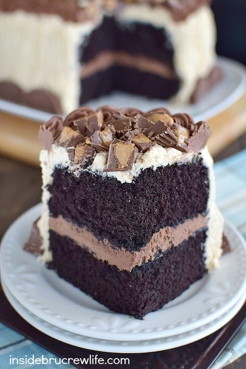 Best Chocolate Peanut Butter Cake 