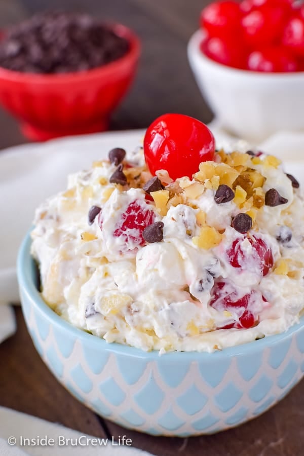 Banana Split Fluff Salad Recipe Inside Brucrew Life 