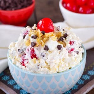 Banana Split Fluff Salad