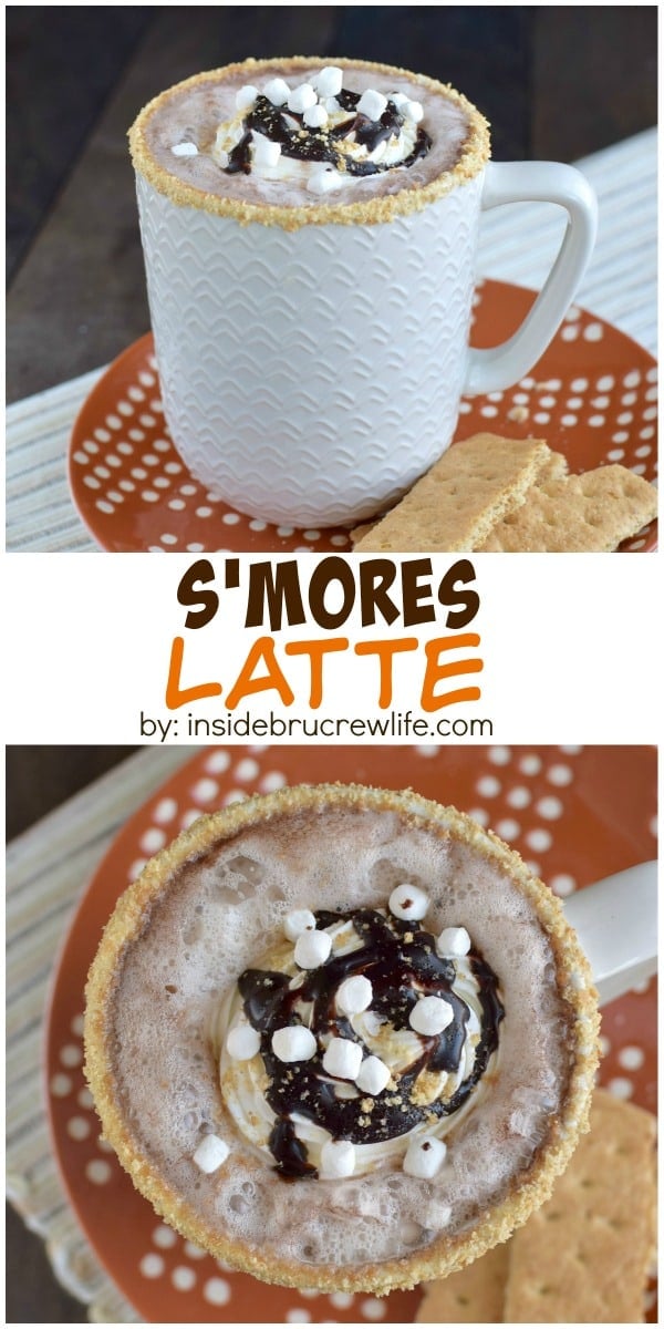 This fun coffee drink has all the flavor of a s'mores without all the work. Perfect drink to relax with this afternoon.