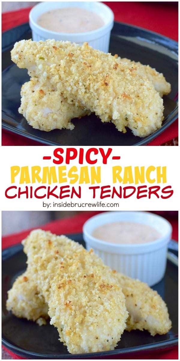 Spicy Parmesan Ranch Chicken Tenders