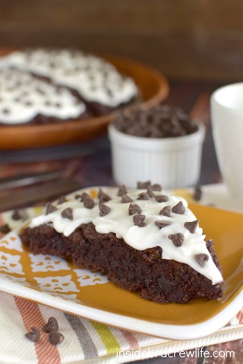 Chocolate chips and frosting make these banana scones an amazing breakfast to start out the day with!