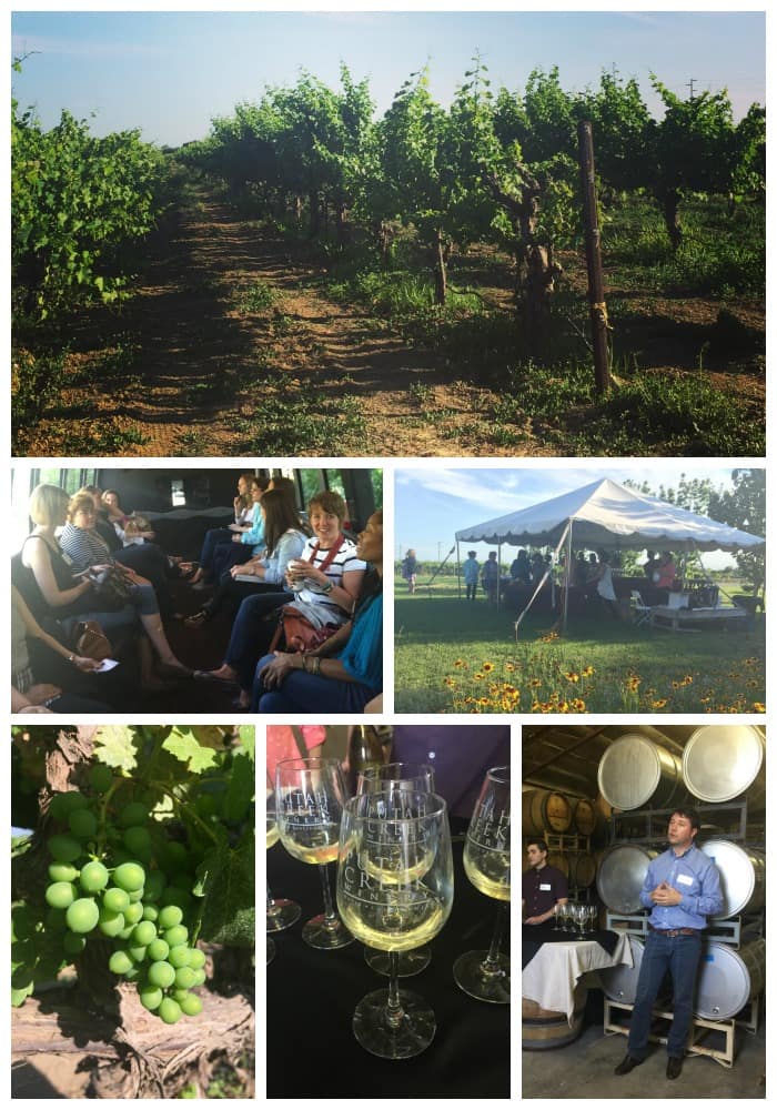 Winery collage