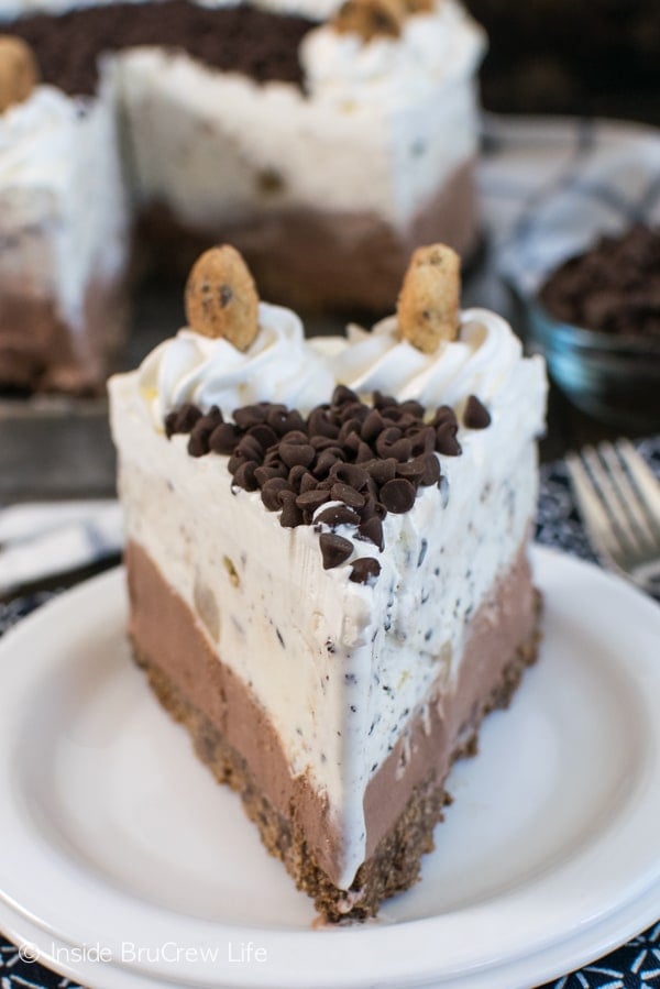 Chocolate Chip Cookie Dough Ice Cream Cake | Inside BruCrew Life ...