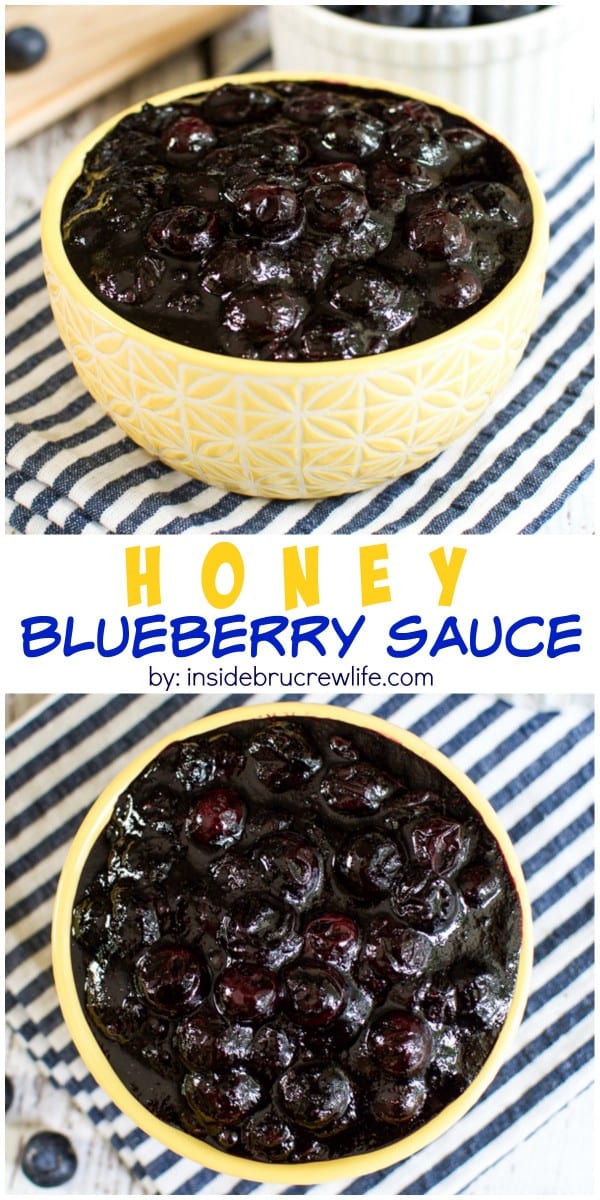 blueberry syrup recipe with honey