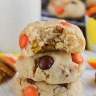 Nutter Butter Reese’s Pieces Cookies