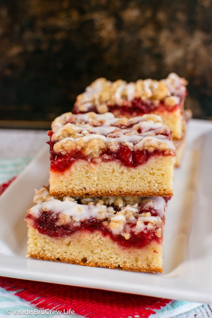 Cherry Coffee Cake Recipe - Inside BruCrew Life