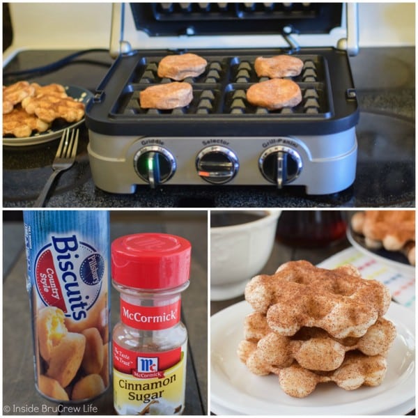 How to make easy cinnamon sugar waffles