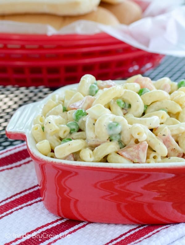 This easy Macaroni Salad is a great dish for any picnic or barbecue.