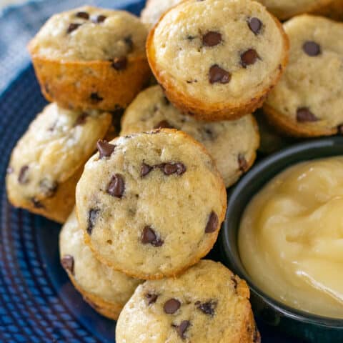 Mini Chocolate Chip Pancake Muffins Recipe