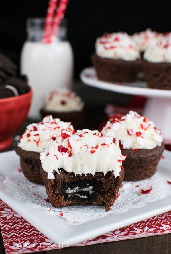 Peppermint Sugar Cookie Cups {Surprise Inside!}